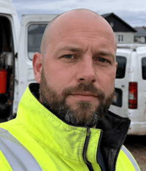 Portrait of Daniel Hayes, Zervaz customer from the United Kingdom.