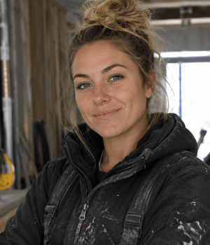 Portrait of Camille Lefèvre, Zervaz customer from France.
